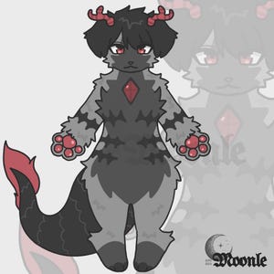 OC Adoptable Furry Anthro Pup 3! Digital Download - Adopts - Character