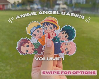 Sonny Angel Anime Aufkleber | Süßer Laptop Aufkleber