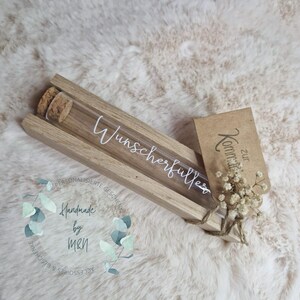 Wish fulfiller / gift / gift set / birthday / communion / confirmation / wedding / silver wedding anniversary / souvenir / baptism image 1