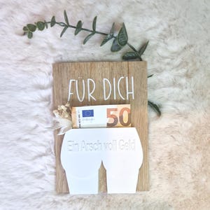 Wunscherfüller  Brief Ein Arsch voll Geld Geldgeschenk