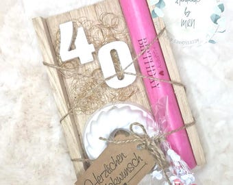 Happy Birthday / Birthday / Birthday gift / Birthday cake / Candle / Candle set / Personalized gifts