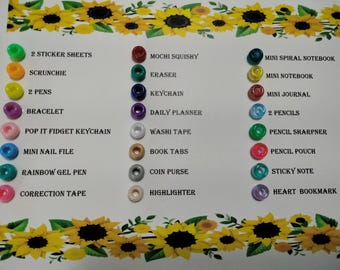 Mystery Scoop – 15–20 Surprise Items | Stationery, Fidgets, Stickers, Notebooks & More