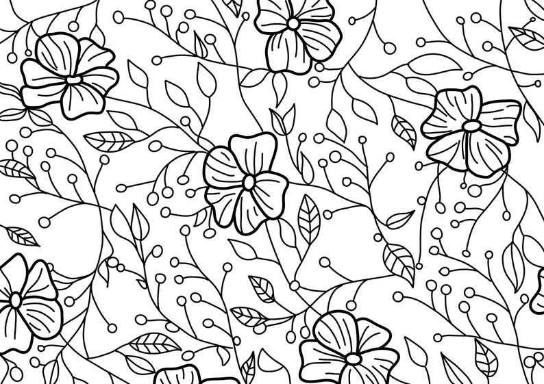 Batik Pattern Indonesia Coloring Pages Batik Coloring Pages Pattern ...