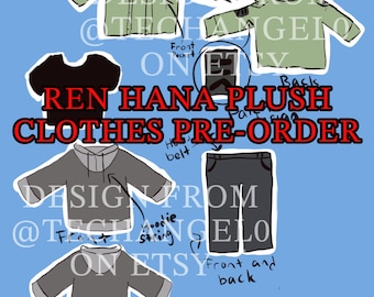 PREORDER CLOTHES BTD Ren Hana Cotton doll