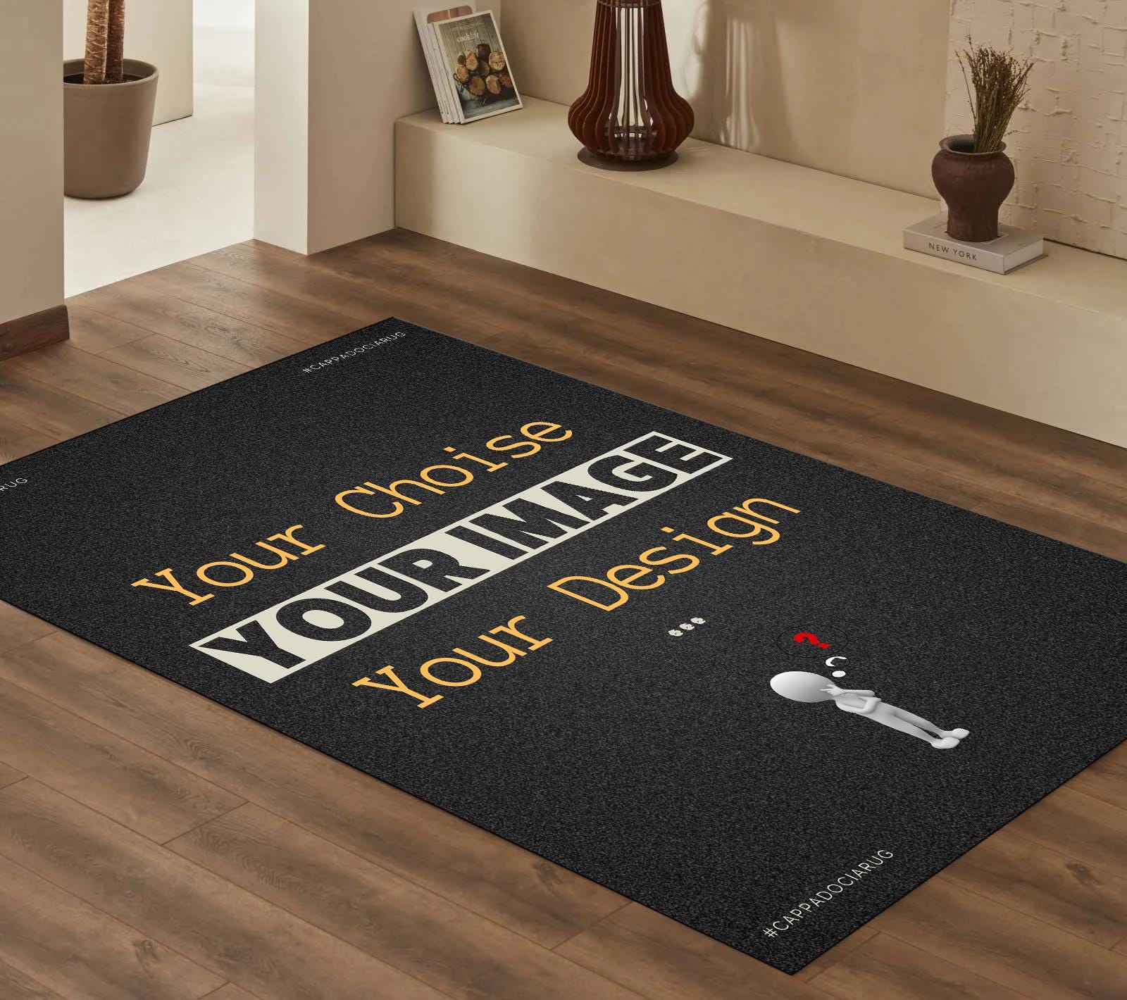 Print Photo Rug Personalized Photo Rug: Custom Printed Area Rug, Washable - Etsy