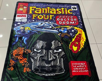 MF Doom Rug: Quasimoto 'Lord Quas' Hip Hop Design