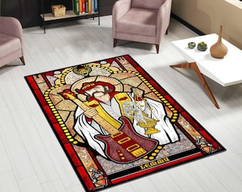 Motorhead Ace of Spades Rug: Vintage England Rock Band Decor