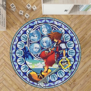 キングダム ハーツ ステンドグラス ラグ、キングダム ハーツ II