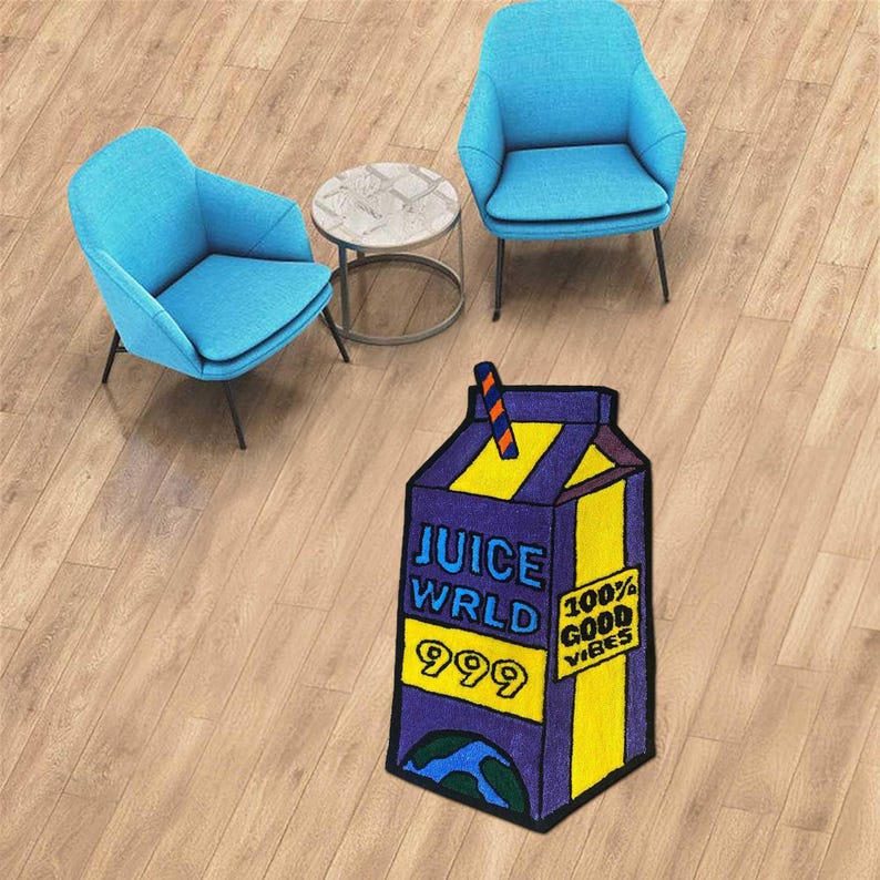 Juice World Rug Juice World 999 Rug, Classic Car Rug,car Rug,car Pattern Rug, Retro Rug ...