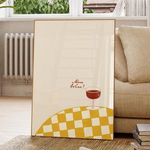 Cin Cin ワイン プリント アルコール レトロ ワイン ポスター バー カート トレンディ ウォール アート バー 印刷可能 アート キッチン 装飾 ドリンク ピンク レッド デジタル ダウンロード