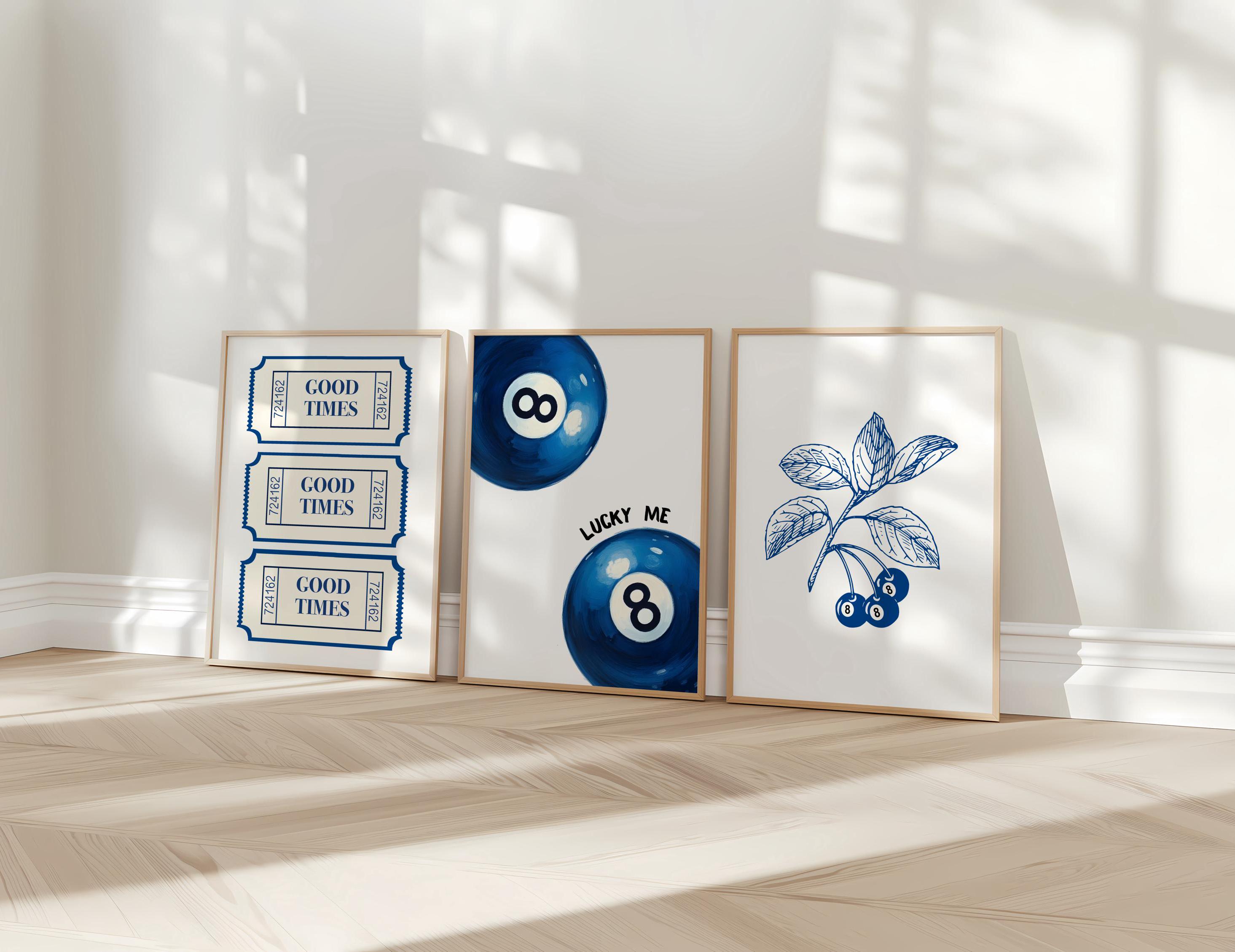 Set of 3 Stussy Art - Etsy