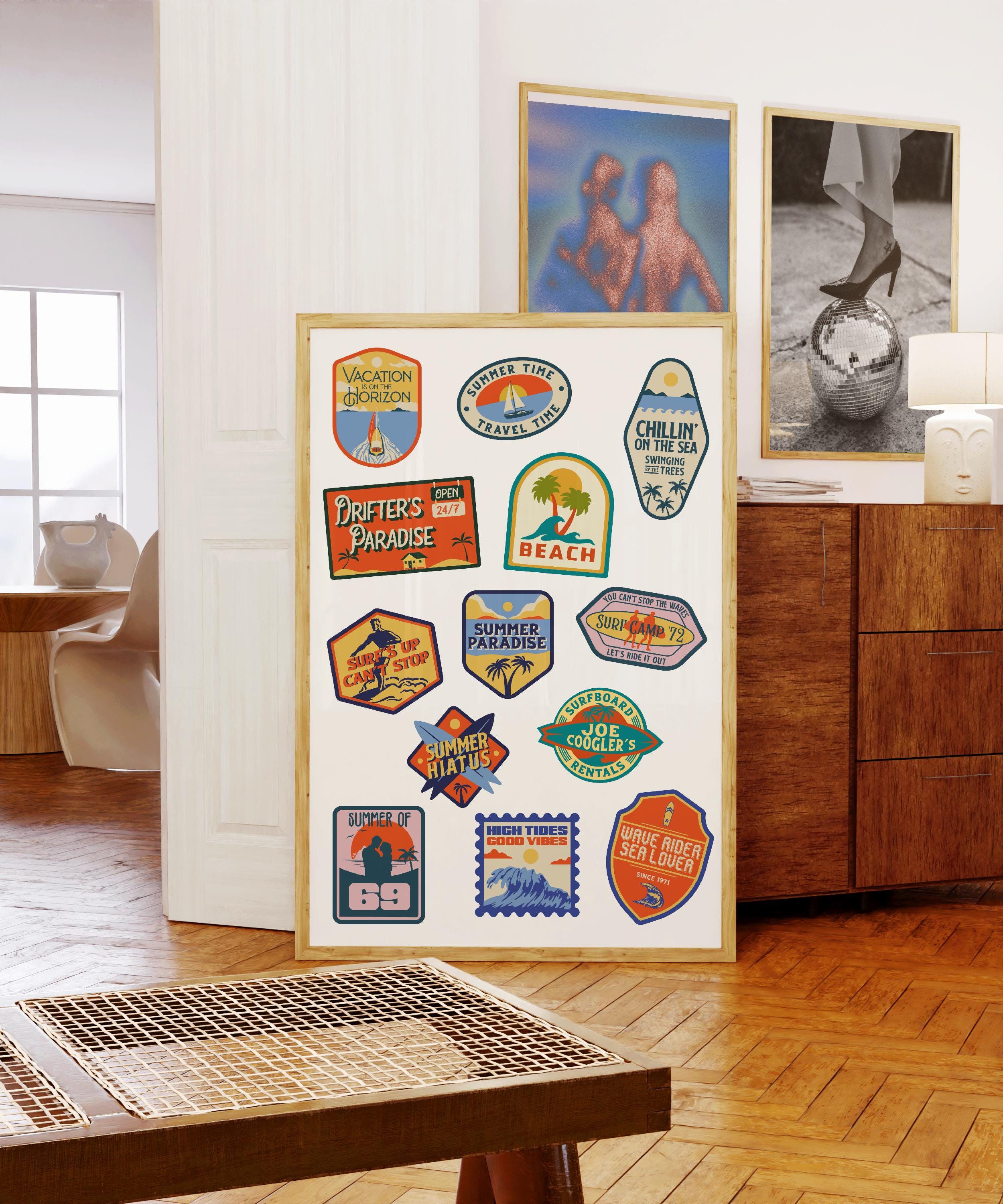 YOGIS SURF ROYCEさん専用✴︎ビンテージサーフボードブランド　ステッカーコレクション✴︎ サーフヨギ ロゴステッカー シール sticker サンクリーン サーフィン・ボディボード