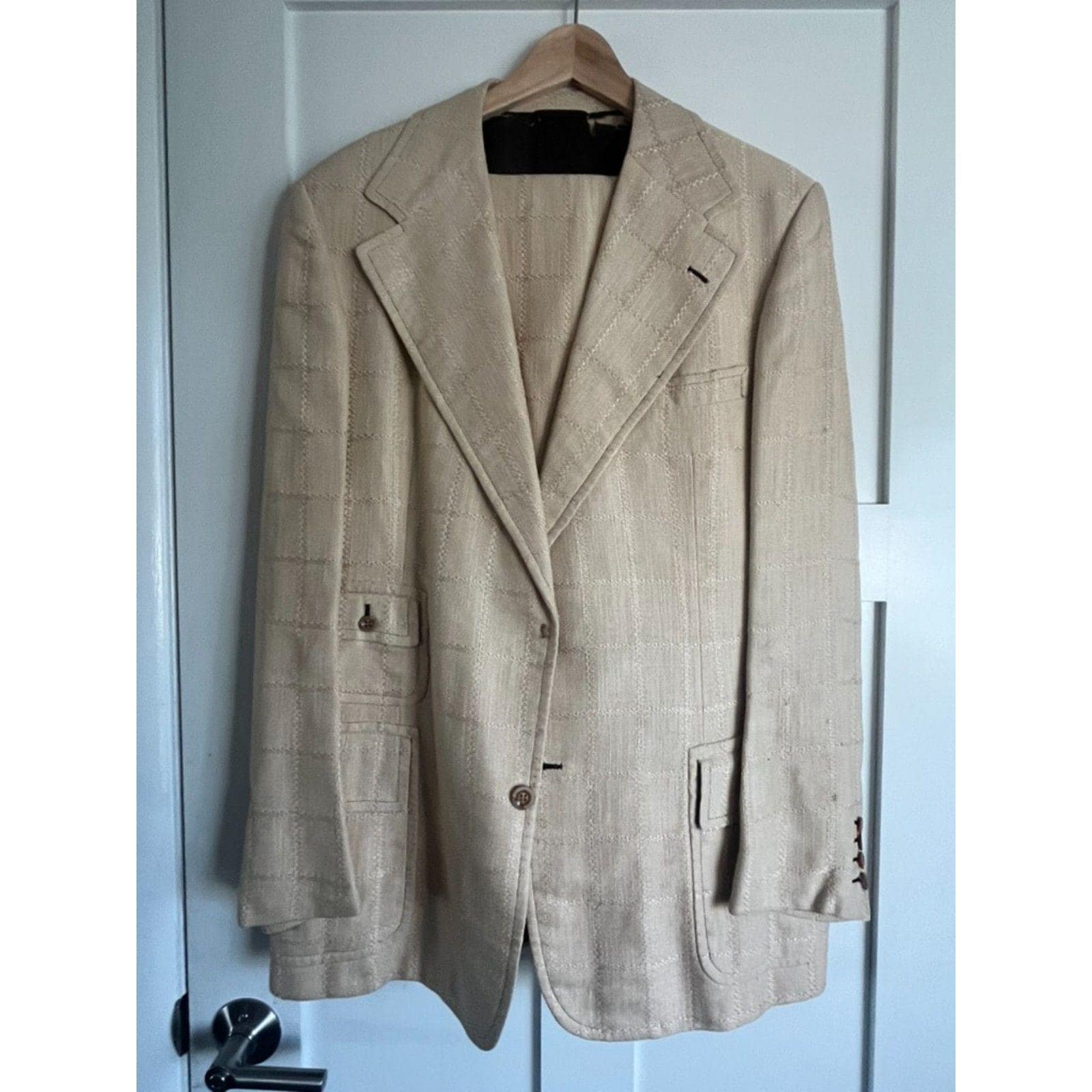 ヴィンテージ VTG エリック・ロス ビバリーヒルズ ツイード ツーピース 