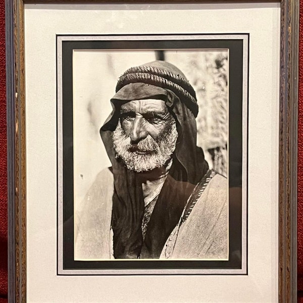 Lehnert & Landrock Orient Art Publications Tunisian Elder Photo with LOA RARE