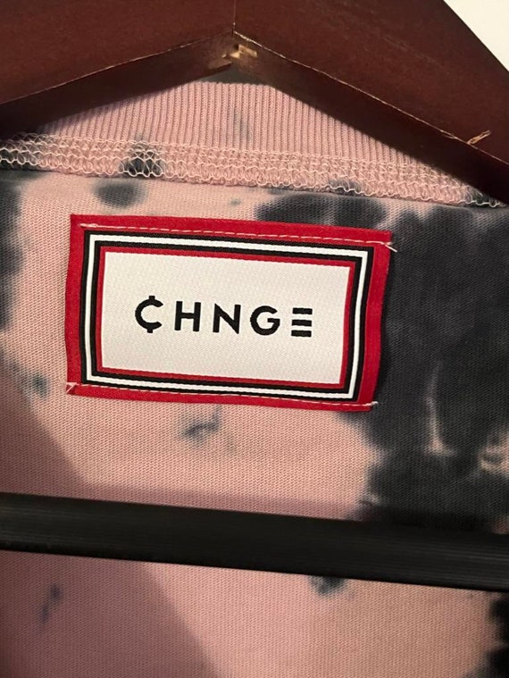CHNGE Become The Change Pink Tie Dye Organic Cott… - image 3