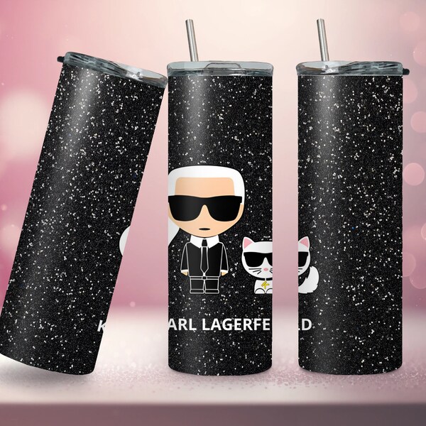 Karl Lagerfeld Wrapping Paper - Sublimation Design - Sublimation Design Digital Download - PNG