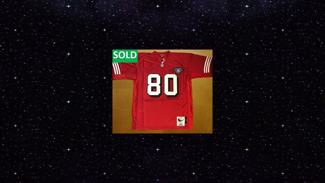Jerry Rice Throwback " 49ers " Jersey RETRO Rare - Etsy