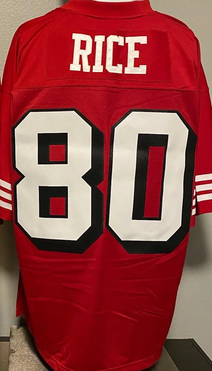 Jerry Rice Throwback " 49ers " Jersey RETRO Rare - Etsy