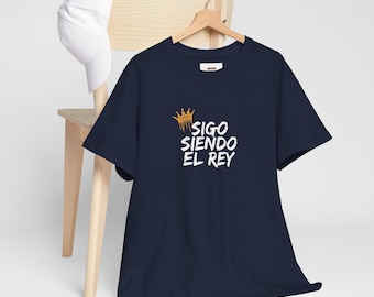 El Rey Heavy Cotton Tee: Spanish Dad Gift