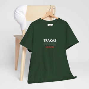Trakas HDSPM Tee, Spanish Lyrics, Desmadre Clothing, Puro Desmadre