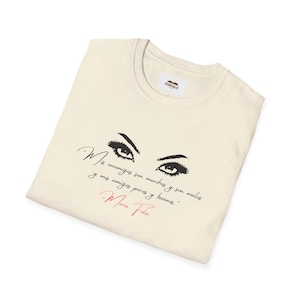 Mis Enemigos Softstyle T-Shirt, Spanish Clothing, Maria Felix Clothing, Famous Spanish Quotes, Female Empowerment, Empowered Latinas
