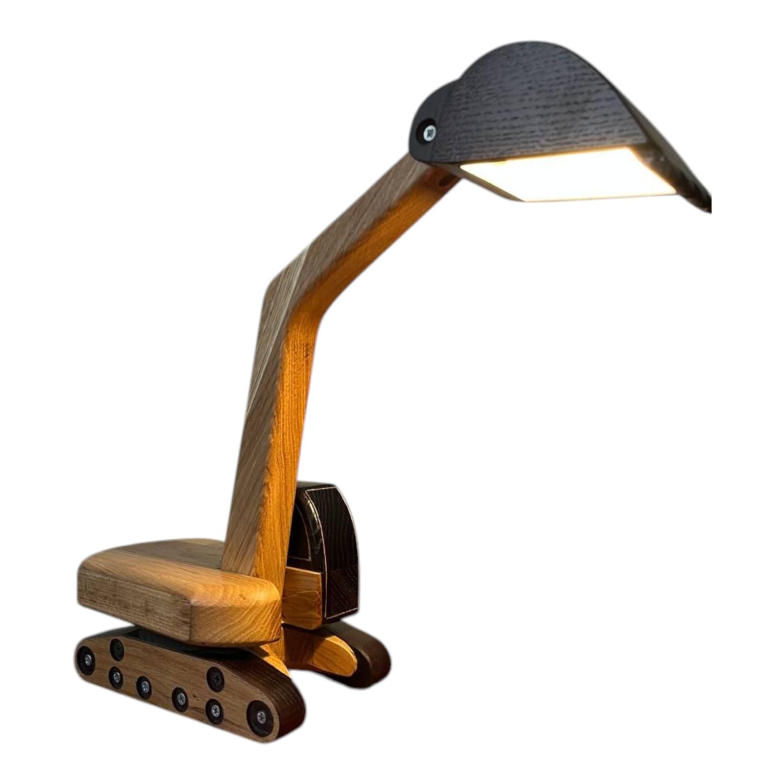 Handmade Walnut Backhoe Night Light – Kids Room Decor - Etsy