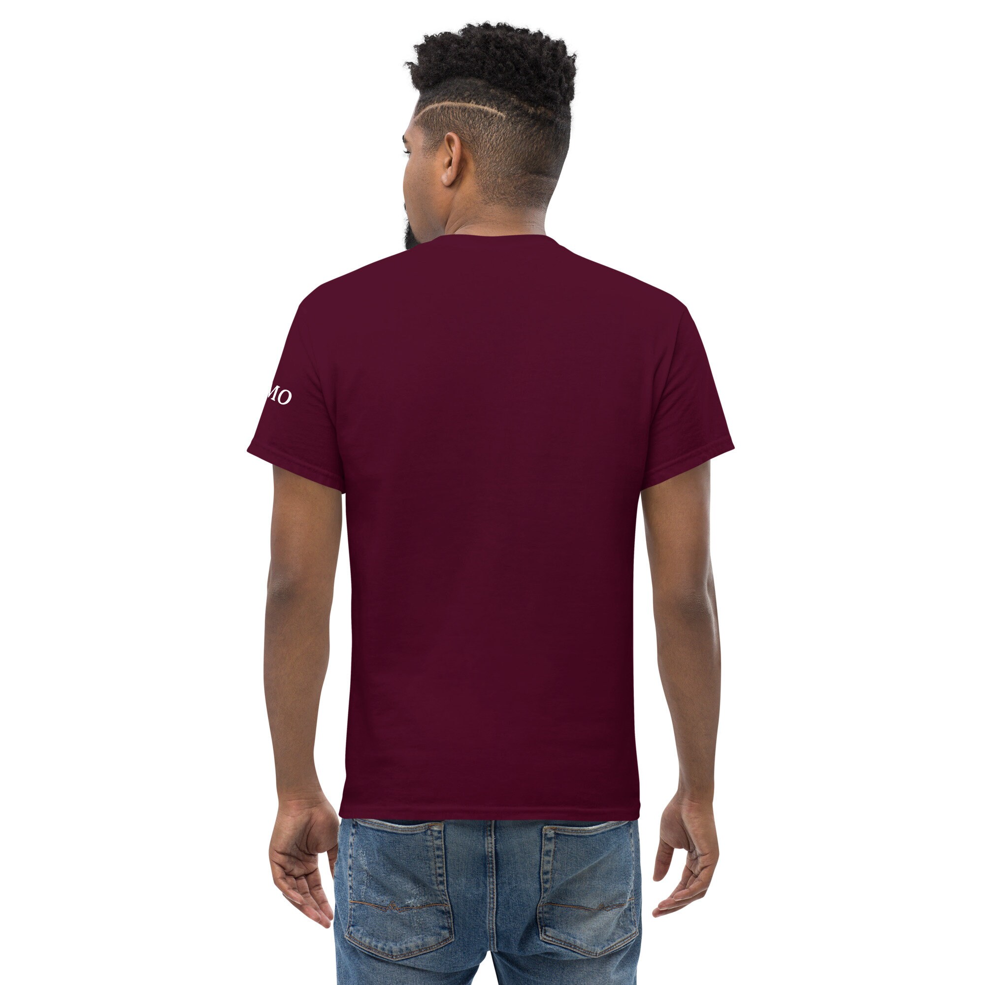 KAMO White Logo Tee W Left-sleeve Lettering - Etsy