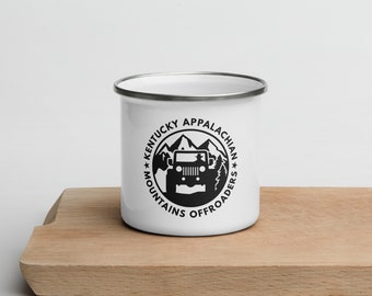 KAMO Enamel Campfire Coffee Mug