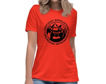 KAMO Women's Relaxed Tee Black Logo