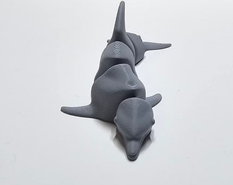 Delfin - Spielzeug - Antistress Spielzeug - 3D Druck