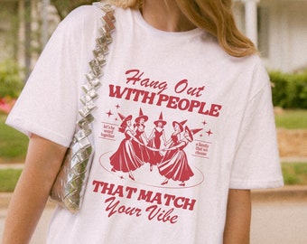 Witchy Shirt, Y2K Shirt, Y2K Clothing, Trending Now, Womens Clothing, Witchy Gifts, Shirt, Y2K, Gift, Vintage Style, Halloween Shirt, Cute