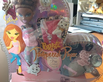 Vintage Bratz Dolls including rare Sasha Pampered Pupz