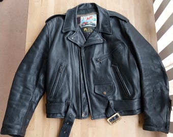 ジャケット・アウター 80s schott suede leather tracker jacket Schott Suede Jacket | eBay UK