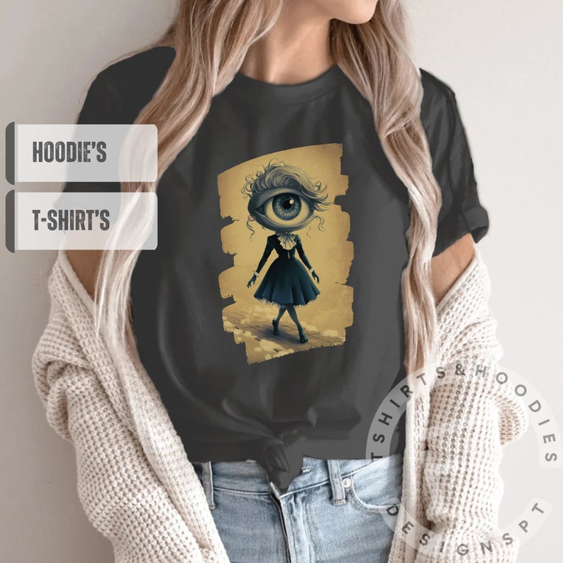 Mystical Marvel: Illuminati Eye Occult Shirt All-seeing, Witchy Shirt ...