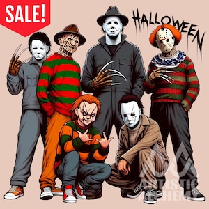 Thug Life Horror Movie Png, Friends Horror Characters Png, Horror Movie Killers Png, Scary Png, Halloween Png, Friend Horror Png