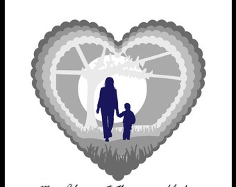 Shadow Box, Love you to the moon and back SVG Files Cricut, Silhouette Cameo, Cutting Files. night light template, Nursery Light