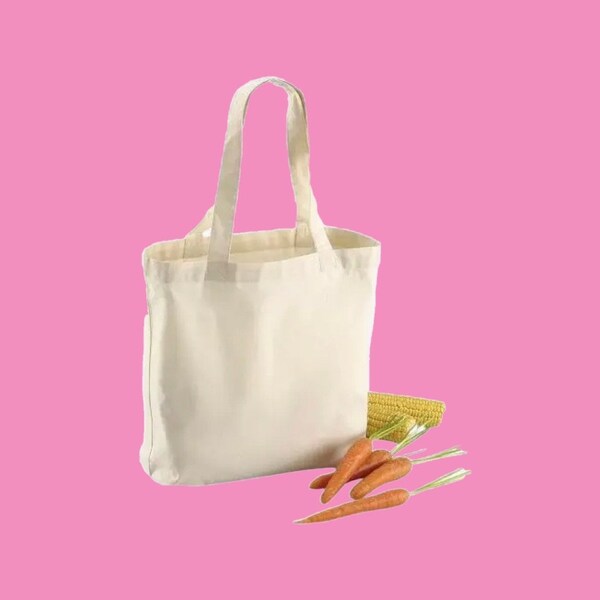 Sac coton bio, broderie surprise