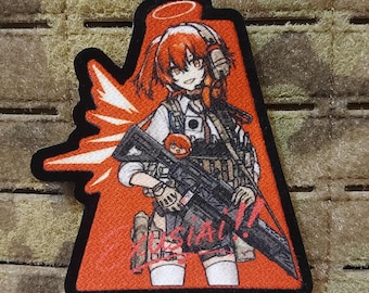 Arknights Exusiai By Kuroinu9 l Military Morale Anime Patch l [Freefan Co]