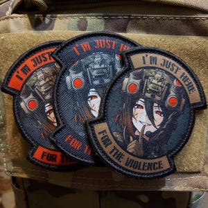 OC Mikoto By Mikhail_N762 l Military Morale Anime Patch lRED,BLACK,FDE