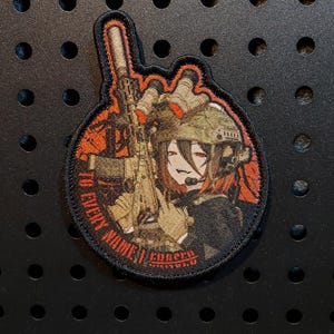OC Mikoto By Mikhail_N762 l Military Anime Morale Patch l to every name i erased