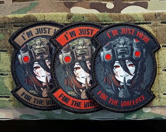 Gen2 OC Mikoto By Mikhail_N762 l Military Morale Anime Patch lRED,BLACK,FDE