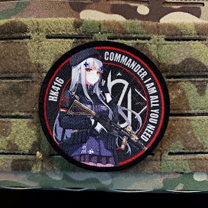 Girls&#39; Frontline HK416 [By Shigure_S] l Military Morale Anime Patch l
