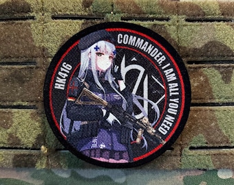 Girls' Frontline HK416 [By Shigure_S] l Military Morale Anime Patch l