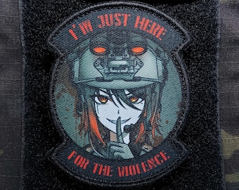 Gen1 Mikhail_N762 l OC Mikoto l Military Morale Anime Patch l BLACK l