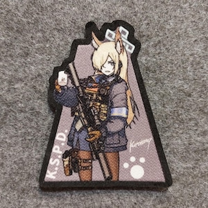 Blue Archive Ogata Kanna By Kuroinu9 l Military Morale Anime Patch l [Freefan Co]