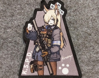 Blue Archive Ogata Kanna By Kuroinu9 l Military Morale Anime Patch l [Freefan Co]