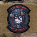 New Version l OC Mikoto [By Mikhail_N762] l Military Morale Anime Patch l BLACK l product logo