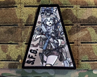 Arknights Lappland By Kuroinu9 l Military Morale Anime Patch l [Freefan Co]