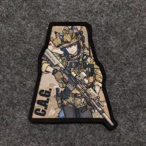 Arknights Texas By Kuroinu9 l Military Morale Anime Patch l [Freefan Co]