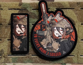 OC Mikoto By Mikhail_N762 l Military Anime Morale Patch l to every name i erased